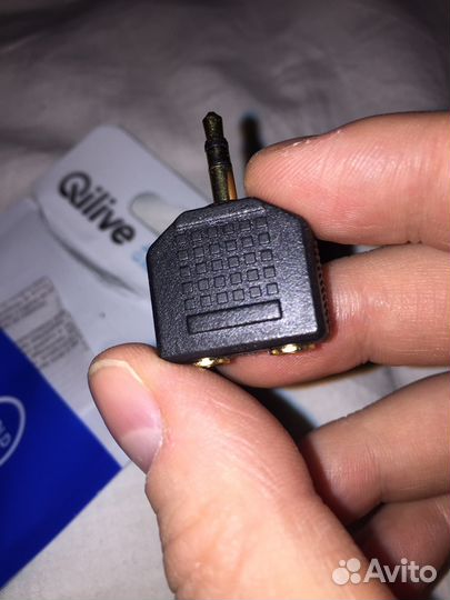 Переходник для наушников Qilive
