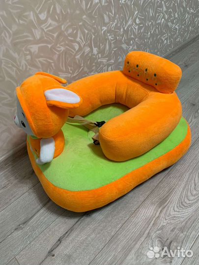 Детское мягкое кресло Зайка