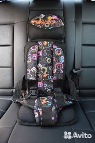 Бескаркасное автокресло. Сертификат прилагается