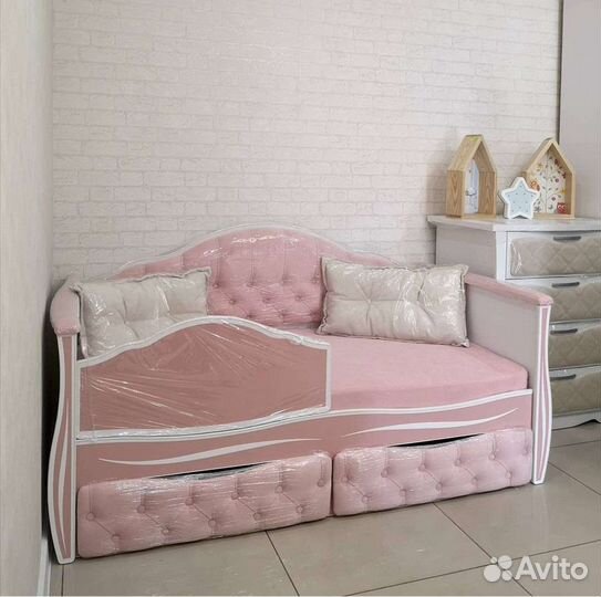 Детская кровать каретная стяжка