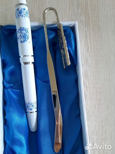 Подарочный набор: ручка и закладка для книг