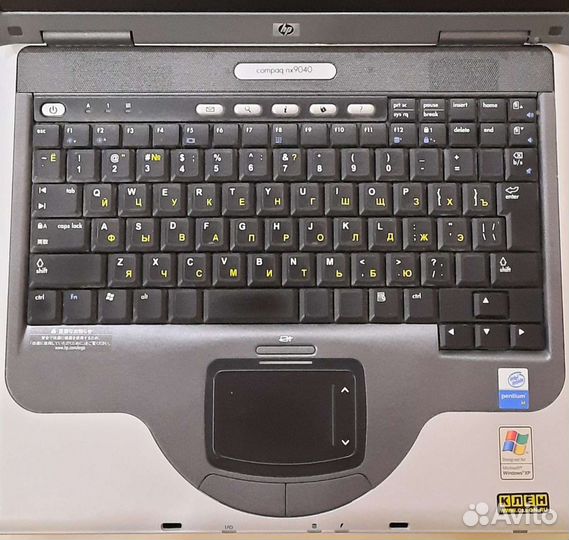 Ноутбук hp Compaq nx 9040