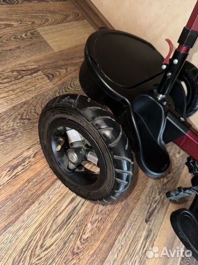 Трехколесный велосипед kreiss премиум с тентом