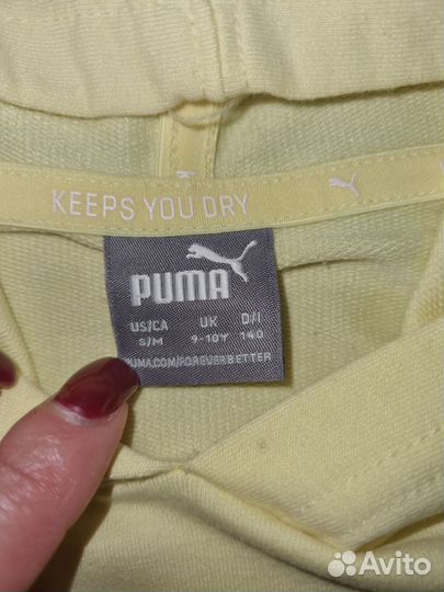 Толстовка puma оригинал для девочки