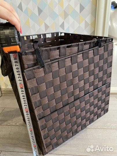 Складная корзина для белья бу