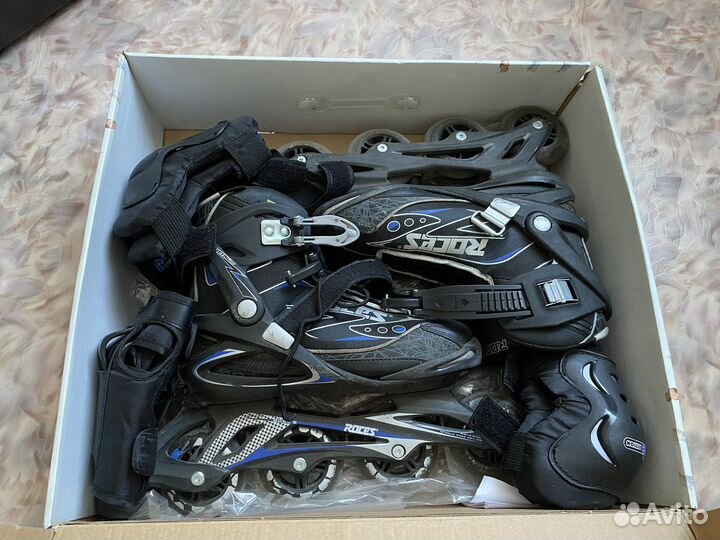 Ролики Roces + комплект защиты