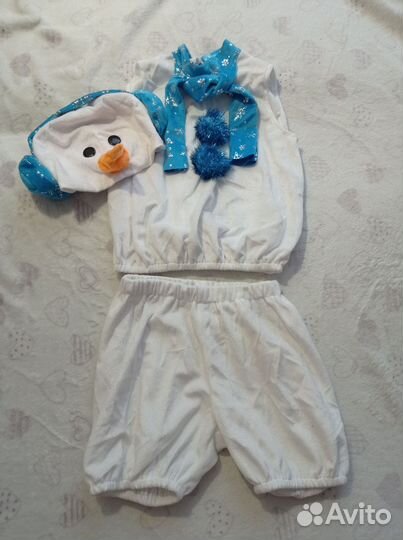 Новогодний костюм Снеговик