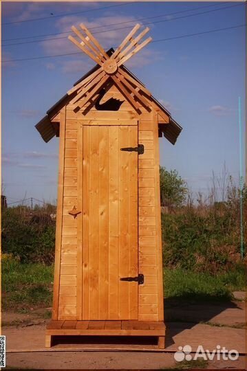 Дачный туалет с установкой ELE1000