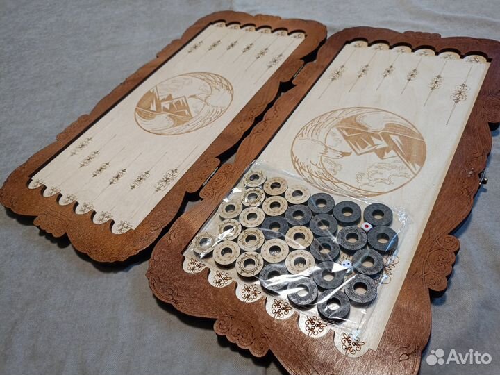 Нарды ручной работы 