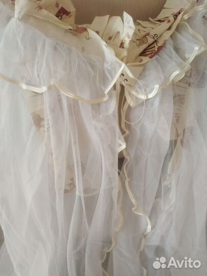 Бортики, постель, балдахин в кроватку