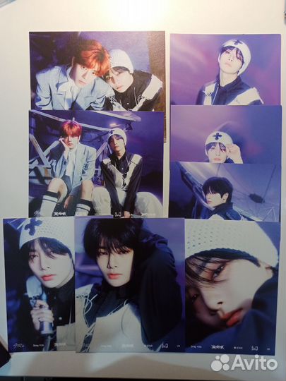 Альбом stray kids посткард рокстар чонин