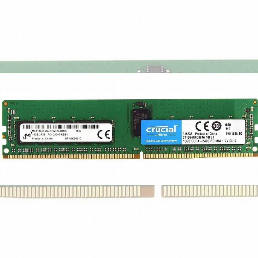 [CT16G4RFD824A] Оперативная Память Crucial 16gb Ct16g4rfd824a