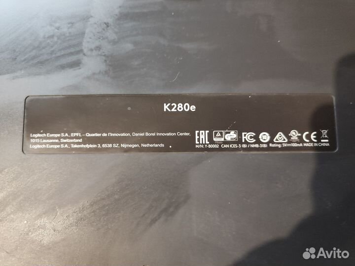 Клавиатура Logitech k280e