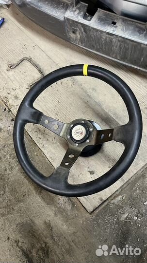 Руль momo с переходником под передний привод