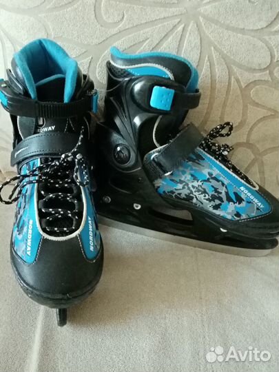 Коньки детские раздвижные 34 37