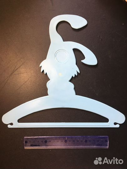 Вешалка детская СССР Голубой заяц