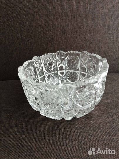 Хрустальные вазочки, салатницы, конфетницы, СССР