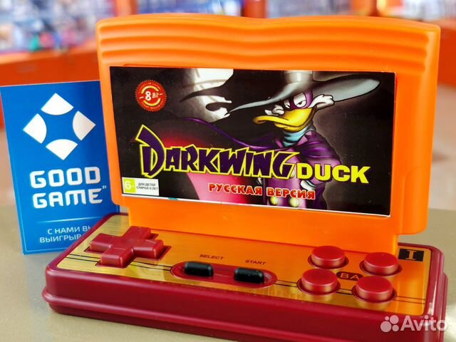 Денди 8-bit. Картридж Черный плащ. Новый