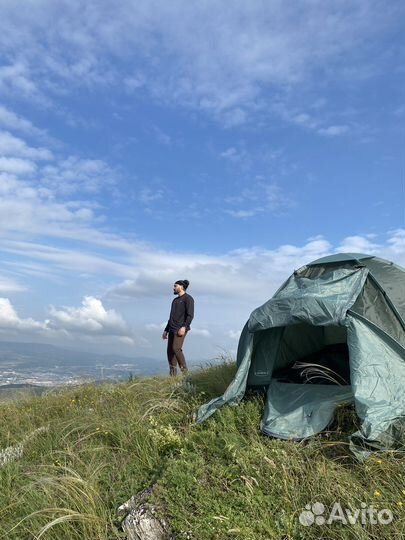 Аренда трехместной палатки (high peak ontario 3)