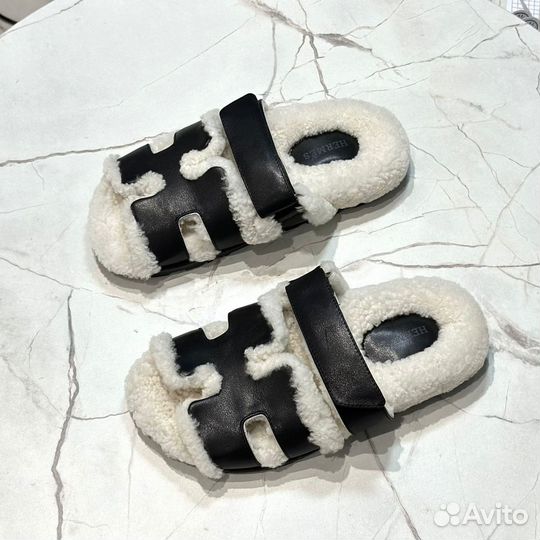 Шлепки Hermes 36-42