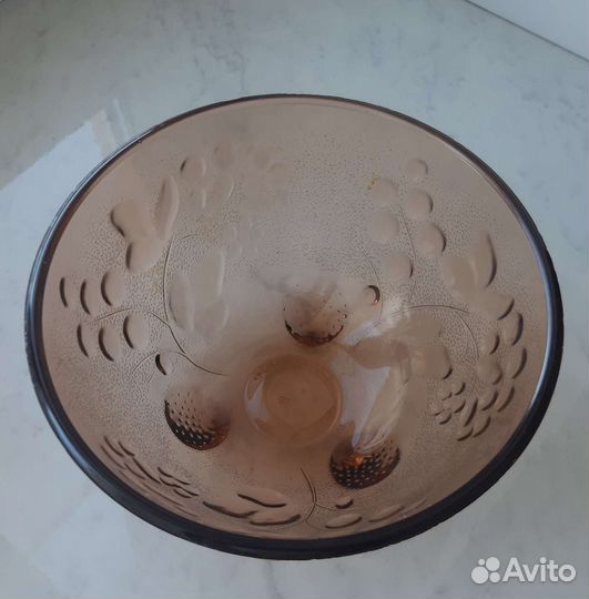 Корзиночка цветное стекло