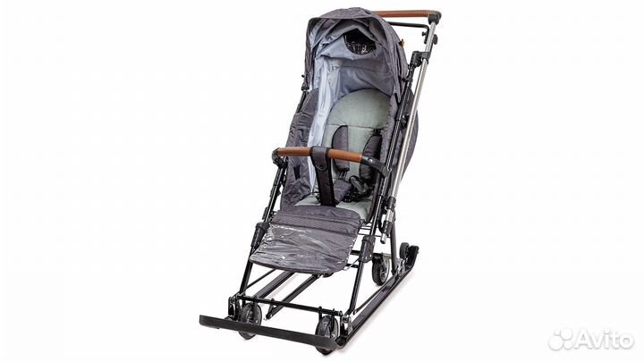 Санки-коляска, Nika - Joy every day (J1), Серый (с
