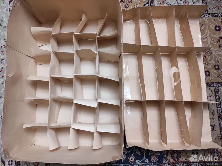 Коробка для елочных игрушек ГДР