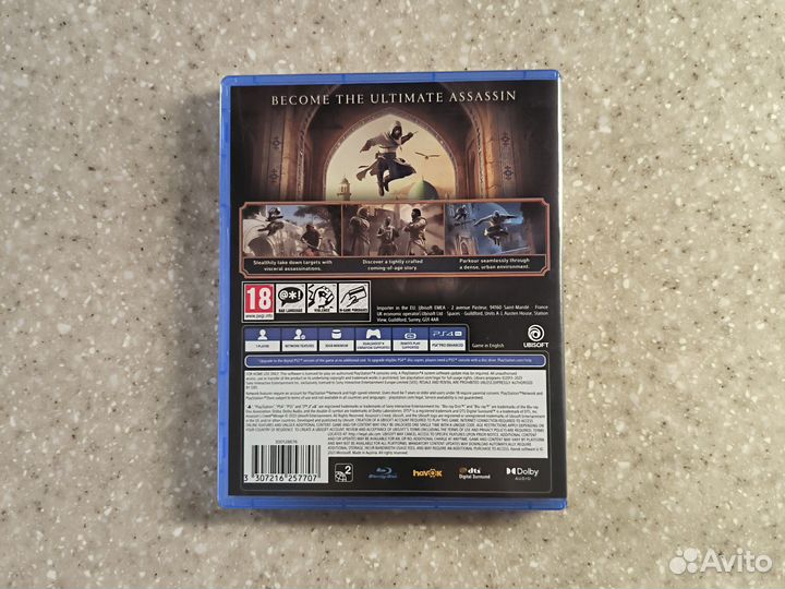 Assassins creed mirage ps4 диск