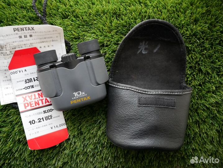 Карманный pentax 10x UCF mini бинокль в чехле