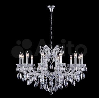 Люстра Crystal Lux hollywood SP12 chrome