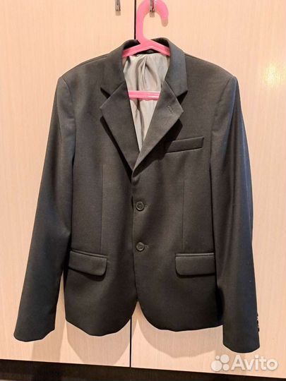 Пиджак школьный для мальчика 152