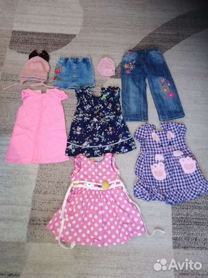 Вещи пакетом на девочку 2 3 года
