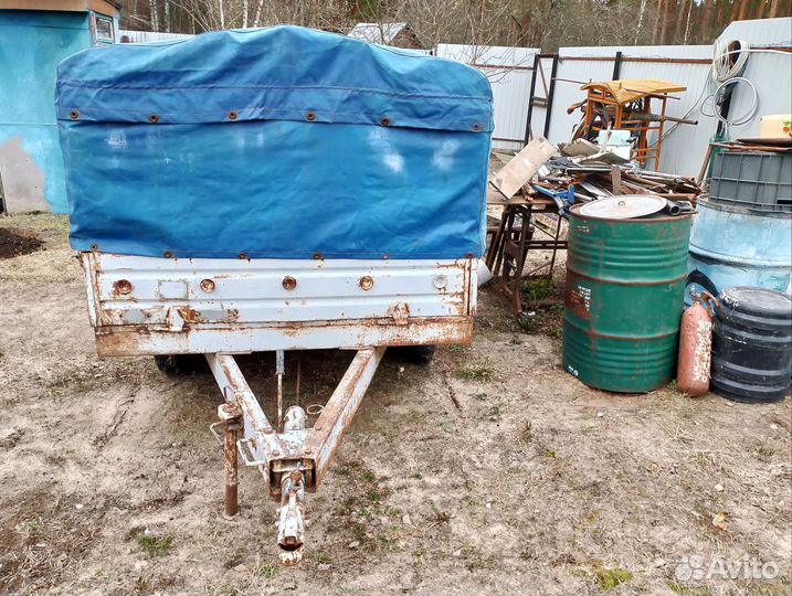 Прицеп легковой двухосный бу 