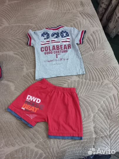 Летние вещи пакетом на мальчика 98 104 бу