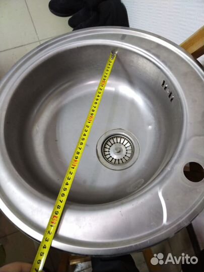 Раковина из нержавейки бу