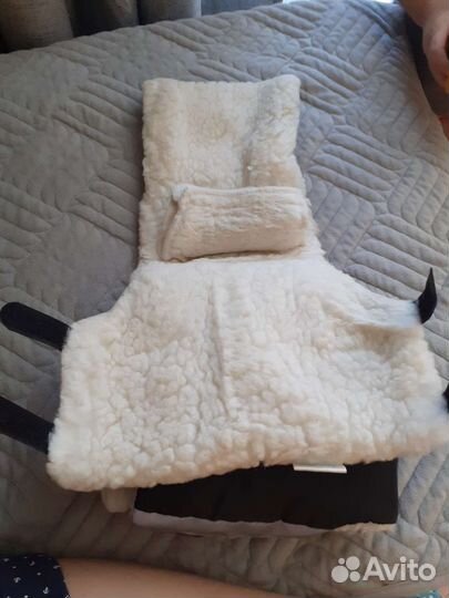 Варежки на ручку коляски