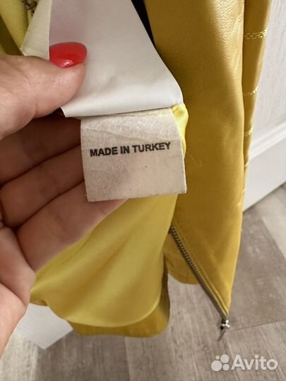 Куртка кожаная женская 46 48