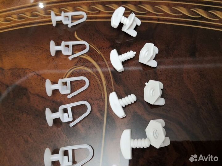 Крючки для штор +ограничитель