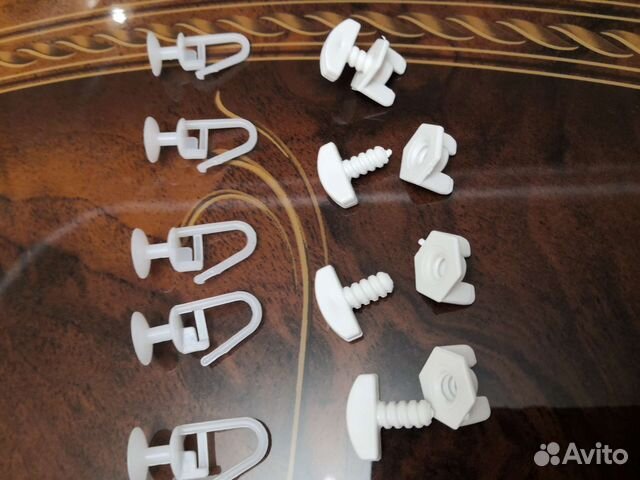 Крючки для штор +ограничитель