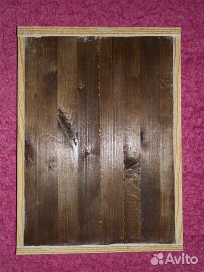 Резная картина из дерева 