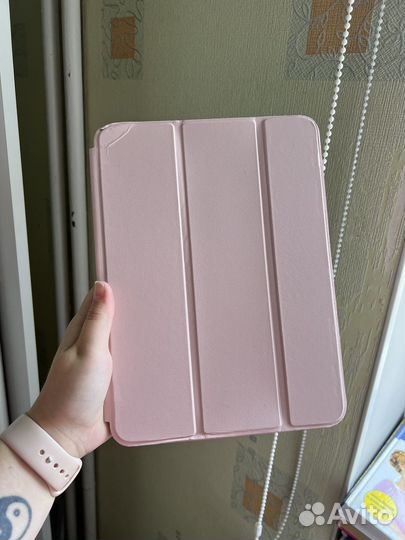 Чехол для iPad air 4,5 розовый