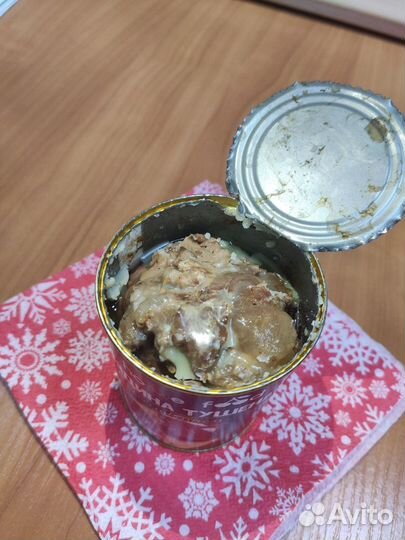 Тушенка белорусская говядина