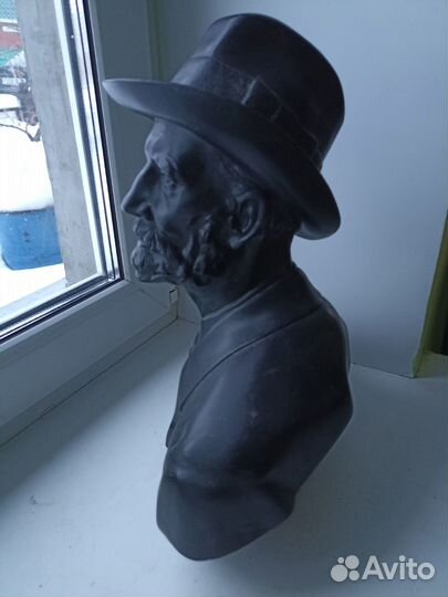 Мичурин Каслинское литье 1949год 28х16х35см