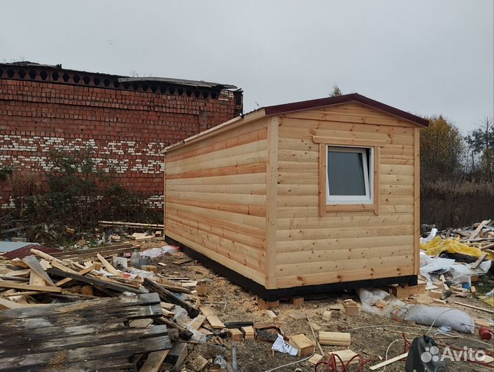 Строительство мобильных бань, разных размеров