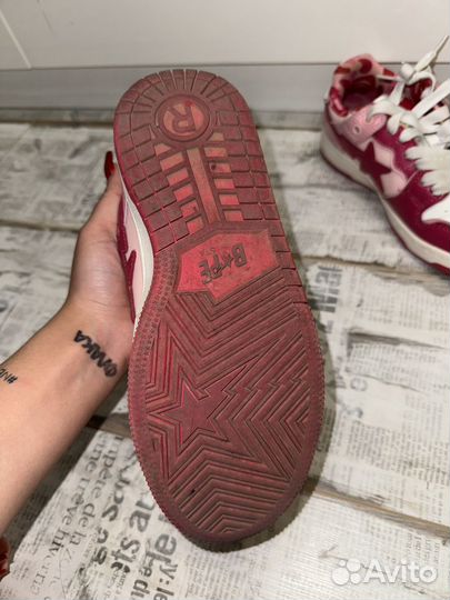 Кроссовки bape sta