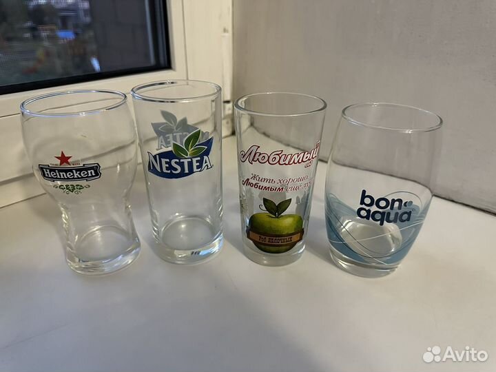 Стаканы бокалы