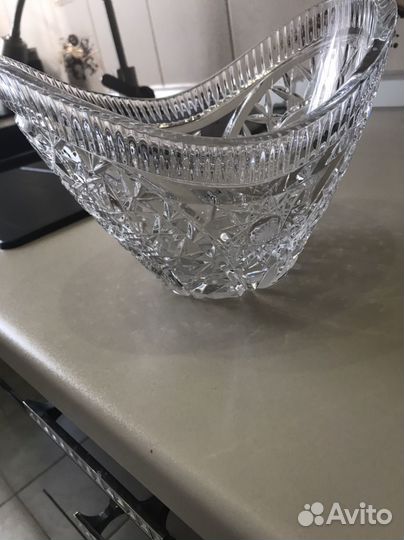 Ваза хрустальная СССР
