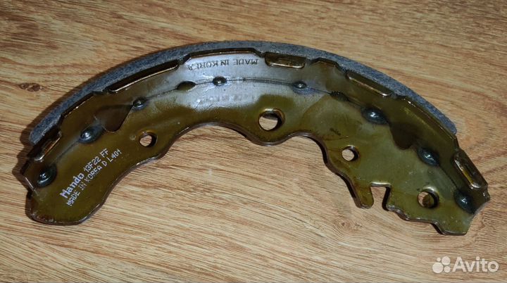 Тормозные колодки Mando MLK20