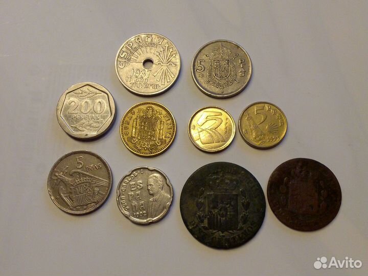 Испания, монеты