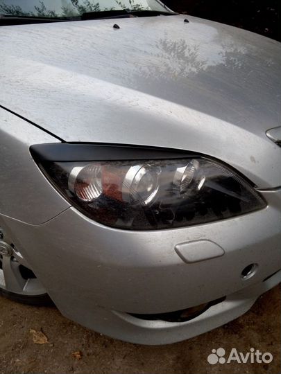 Реснички короткие для Mazda 3 Hatchback